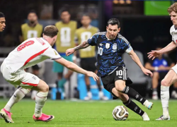Messi en partido contra Inglaterra Mundial 2026