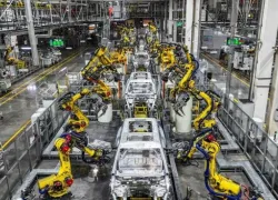 Fábrica de autos en China