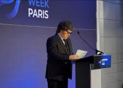 Javier Milei en Argentina Week París